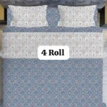 Slate Grey Double Bedsheet