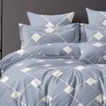 Aluminum Square Line Queen Bedsheet