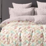 Oyster Pink Multicolor Bedsheet