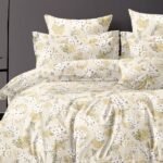 Desert Sand Floral Double Bedsheet