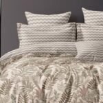 Leaf Design Double Bedsheet