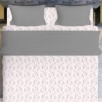 Warm Grey Double Bedsheet